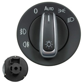KONIKON Car Light Switch Compatible with Golf 5 6 Jetta EOS Passat Caddy Touran 5ND941431B 3C8941431A New