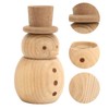 Wood Aromatherapy Diffuser Snowman Shape Portable Waterless Fireless Essential Oil