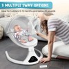 Electric Baby Swing for Infants to Toddler| Portable Infant Swing