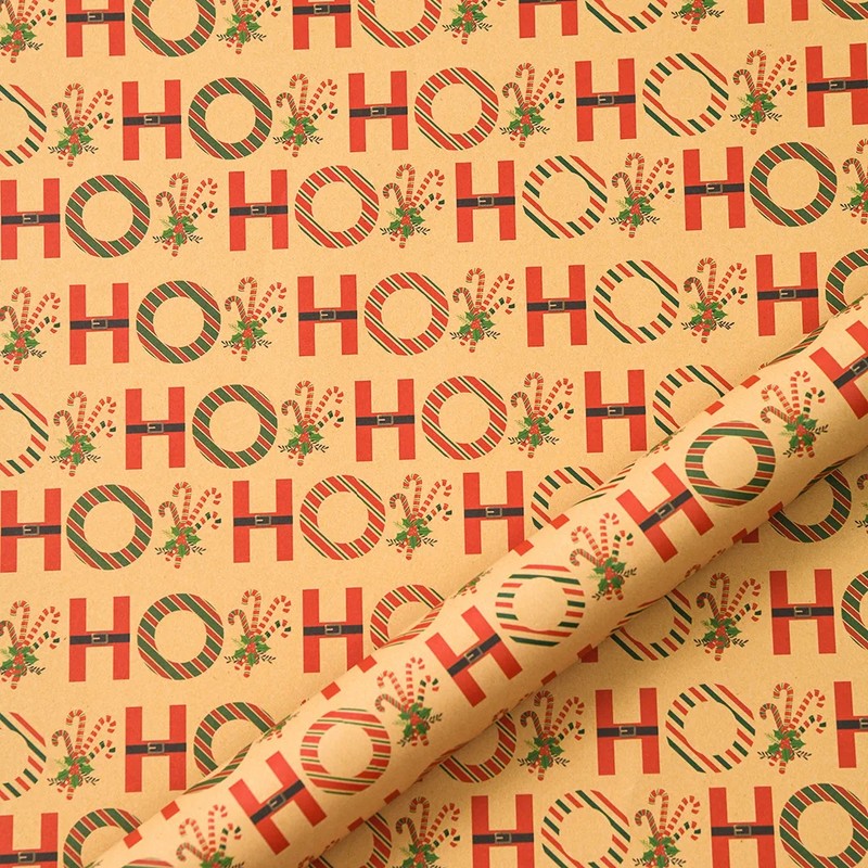 6-Sheet Christmas Wrapping Paper Set for Holiday Gifts – 70