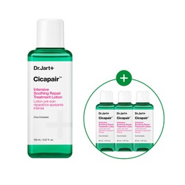 Soothing skin irritation Dr. Jart Cicapair Intensive Soothing Repair Treatment Lotion 150ml Tea Treatment Lotion 30mlx3 / 피부자극진정 닥터자르트 시카페어 인텐시브 수딩 리페어 트리트먼트 로션 150ml 티트리먼트로션30mlx3