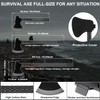 Sunkoon Survival Shovel Survival Axe, Camping Folding Shovels Hatchet with