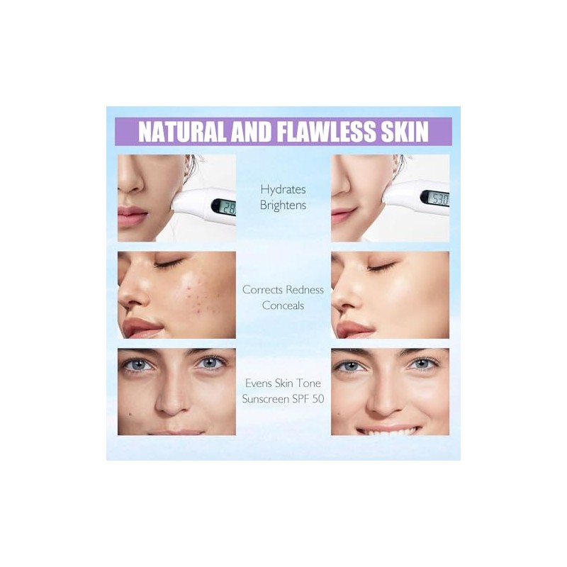 Prebase 3 en 1 para Rostro Antes del Maquillaje