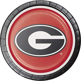 Creative Converting University of Georgia Dinner Plates, 24 ct