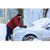 SCRUBIT Ice Scraper with Glove - Car Windshield Scraper for