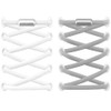 RJ-Sport (2 Pairs of Elastic Shoelaces with Quick Release -