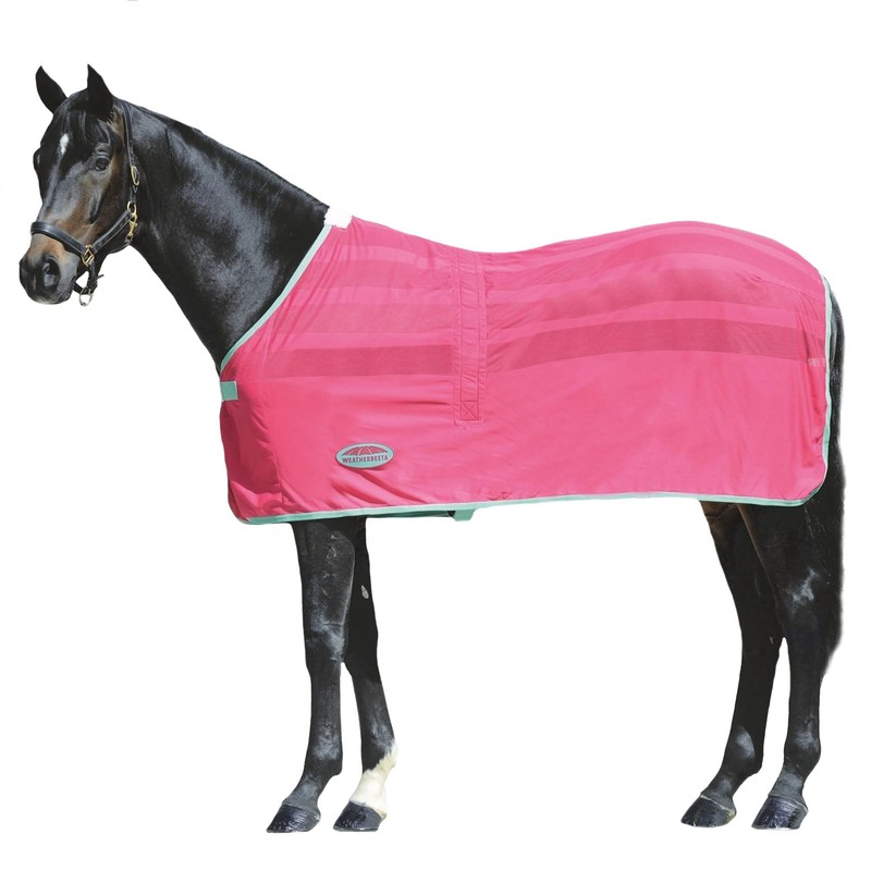 Weatherbeeta Scrim Cooler Standard Neck Rug (4 ft 3) (Navy/Red/White)