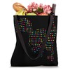 Funny Polka Dot, king Dinosaur September 15th Dot Day Tote