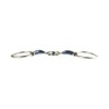 AK Loose ring double jointed Lozenge with curved shape Horse