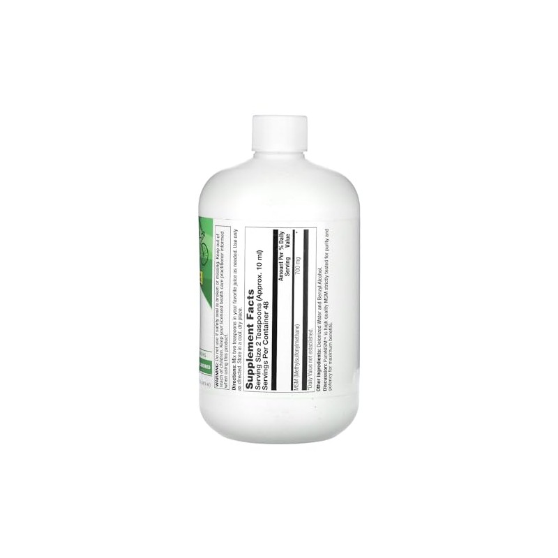 Natural Balance Pure MSM Liquid - 700 mg - Unflavored