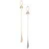 Takakuwa Metal Diamond Ribbon Muddler Silver/Gold, Set of 2