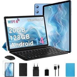 Biegedy 10.1 inch Android 14 Octa-Core 2024 Tablet 20GB RAM + 128GB ROM B22
