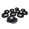 Plastic Tarp Grommets, Convenient Plastic Eyelets Set Plastic Snap Grommets