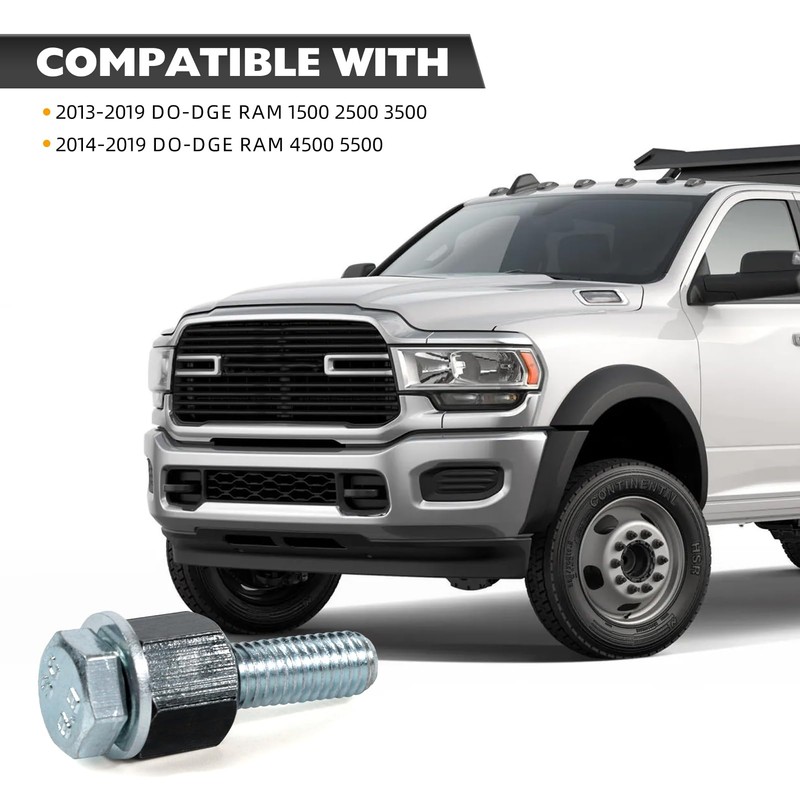 CHENACC Sidestep Hardware Mounting Kit for 2013-2019 Dodge RAM 1500