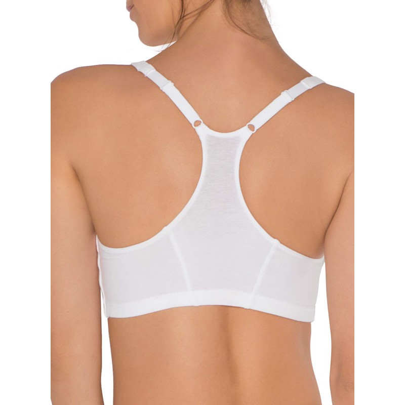 Fruit of the Loom Brasier deportivo ajustable con espalda cruzada