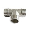 LOZOME 1 inch Male Thread Tee Adapter 3 Way T