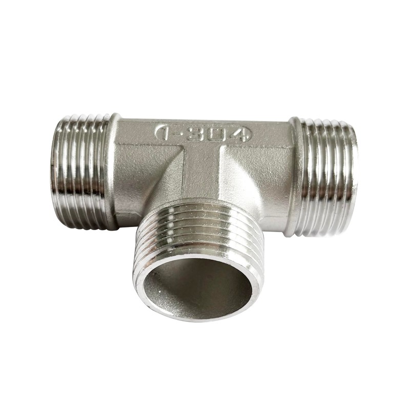 LOZOME 1 inch Male Thread Tee Adapter 3 Way T