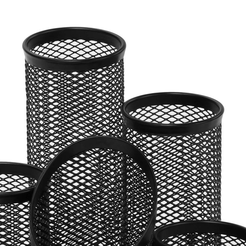 Osco Mesh Pencil Pot Scratch-Resistant with Non-Marking Base 5 Tube