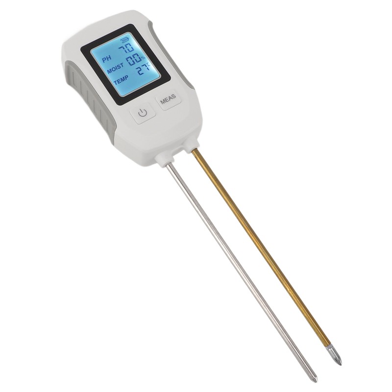 Soil Moisture Tester with Dual Probe Digital Display High Accuracy