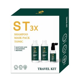 Elabore ST 3X Travel Kit [Shampoo, Pack, Tonic]