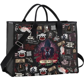 WCGXKO Dark Romance Canvas Shopping Bag Bookish Inspired Merch Spicy Gift Bookish Gift Smut Reader Canvas Reusable Bag (Little LT CA)