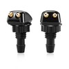 ZNDAW 2 PCS Front Windshield Washer Nozzles, Double-Hole Car Wiper