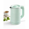Tuehakny Small Electric Kettle 0.8L, 600W, 304 Stainless Steel Inner,