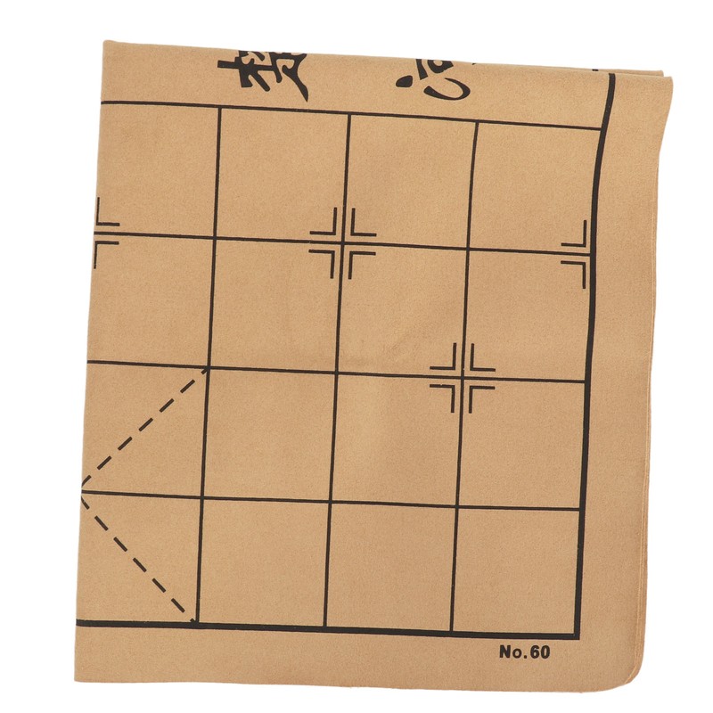 Chinese Chess Board Microfiber Leather Folding Roll Up Chess Board