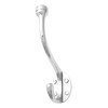 Castelion® Large Chrome Single Hook | Victorian Hat and Coat