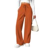 PINSPARK Women's Wide Leg Sweatpants Drawstring Baggy Sweatpants High Waisted