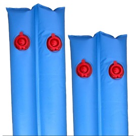 Water Logs for Winter Pool Covers Blue Water Tubes 8 feet Double Chamber, Does not roll in The Wind (1)