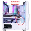 SZQIUNUBI Graphics Card Support Stand - GPU Brace - VGA