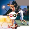 LZGOPE 4PCS Tennis Racket Vibration Dampeners, tire shaped racket shock