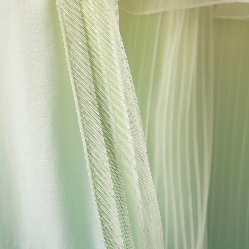 Lush Decor Rainbow Ombre Nerina Window Curtain Panel Pair, 36"