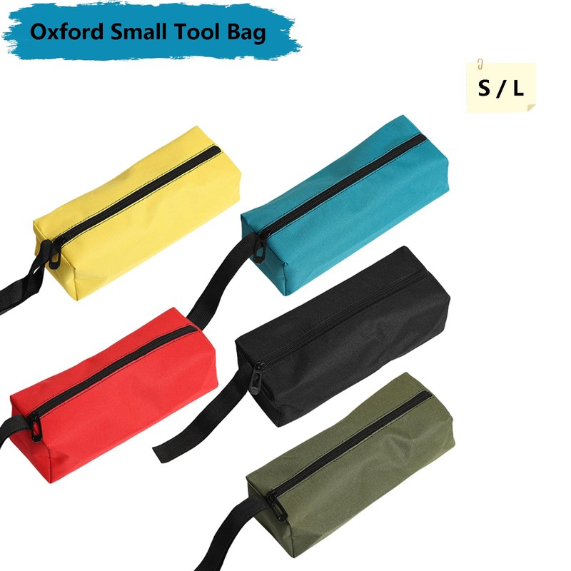 1PC Multipurpose Tool Bag, Zipper Tool Pouch Waterproof with Hanging