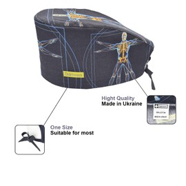 Surgical Scrub Hat - Classic Artwork Design for Artistic Surgeons…