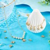 8 Pcs 18K Gold Plated Cubic Zirconia Charms for Permanent