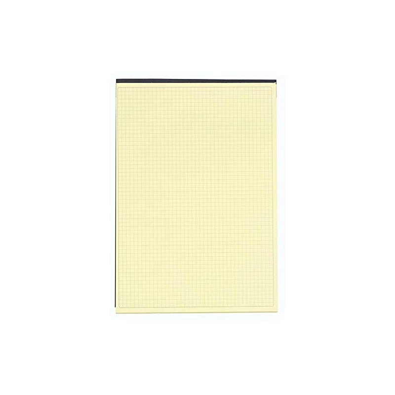 Exacompta Clairefontaine 5700E Writing Pad Black Pad with 70 Sheets