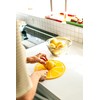 Dexas Citrus Slice Cutting Board/Serving Board 9 inches, Lemon