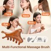 Olaemuo 4 in 1 Gua Sha Tool for Face,Scalp Massager