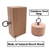 Lights Mountain DIY Wooden Pinch Block Grips 2 in 1