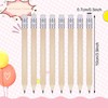 Cerolopy 40 Pieces Golf Pencils with Rubbers Half Pencils Small