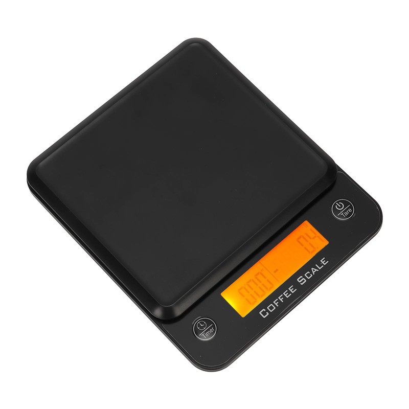 Coffee Scale Kitchen Electronic LCD Display Automatic Timing for Food
