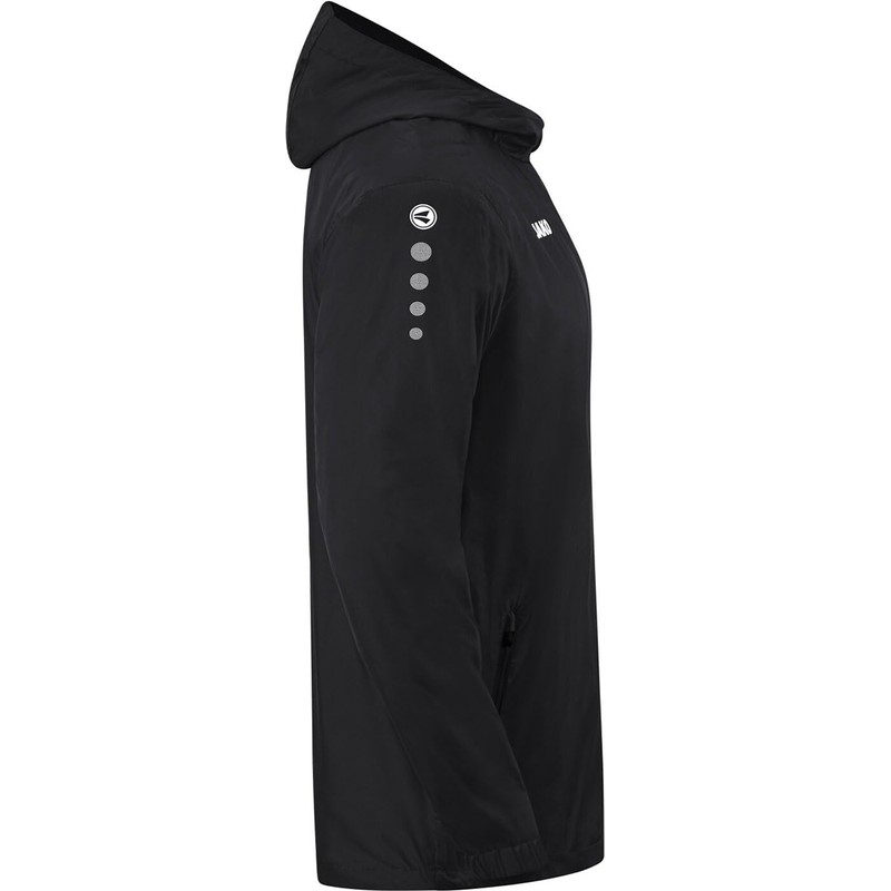 JAKO Unisex Team 2.0 Allwetterjacke, Schwarz, L EU