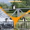 Clip on Solar Lights Outdoor with Motion Sensor, Solar Fence
