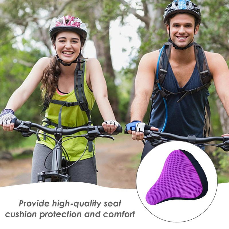2 Pieces Seat Cushion Covers, Bicycle Saddle Covers, Sun Protection