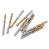 Titanium Coated 2-flute End Mill Milliling Cutter 3.175mm Shank 3.175mm