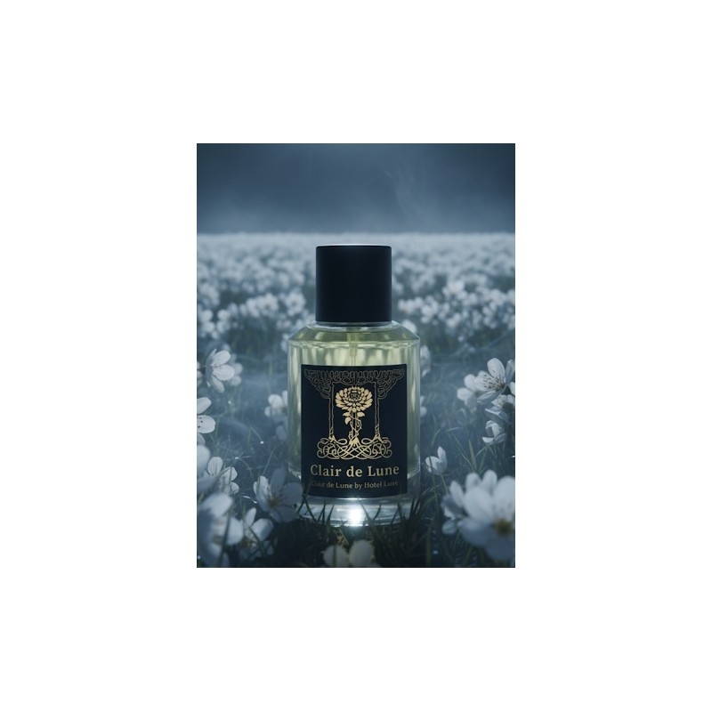 Claire de LuneㅣBlack flowers under the moonlightㅣEnchanting flowers and sweet
