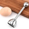 Egg Cutters, Egg Opener Durable Stainless Steel Egg Cutter Convenient