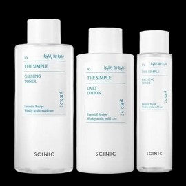 Essential Beauty Simple Toner 300ml Glowing Vitality Moisturizing Lotion 260ml Glowing Moisturizing Toner 145ml / 필수뷰티 심플 토너 300ml윤기 생기 보습로션 260ml윤기 보습토너 145ml